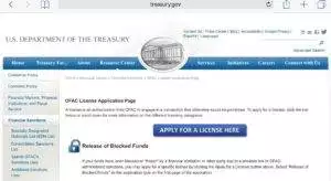 OFAC apply 4 exemption here